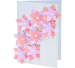 Glitterkarton Folia 174x245mm 6 vel pastel assorti