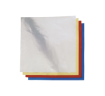Aluminum folding paper Folia 15x15cm 50 assorted sheets