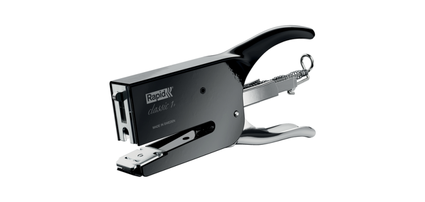 Rapid K1 Retro Classic black stapler