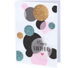 Carton à paillettes Folia 174x245mm bloc 6 couleurs basiques