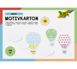 Fotokarton Folia A6 40vel met basisdesigns assorti