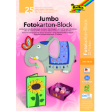 Carton photo Folia 2 faces 24x35cm 300g assorti 25 feuilles