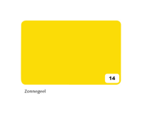 Fotokarton Folia 2-zijdig 50x70cm 300gr nr14 zonnegeel