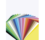 Light blue Folia photo cardboard 50x70cm 300g 10 sheets no. 30