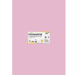 Carton photo Folia 50x70cm 300g 10 feuilles n° 26 rose clair