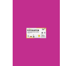 Folia photo cardboard 50x70cm 300g 10 sheets no. 23 pink