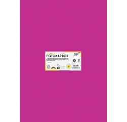 Carton photo Folia 50x70cm 300g 10 feuilles n° 23 rose