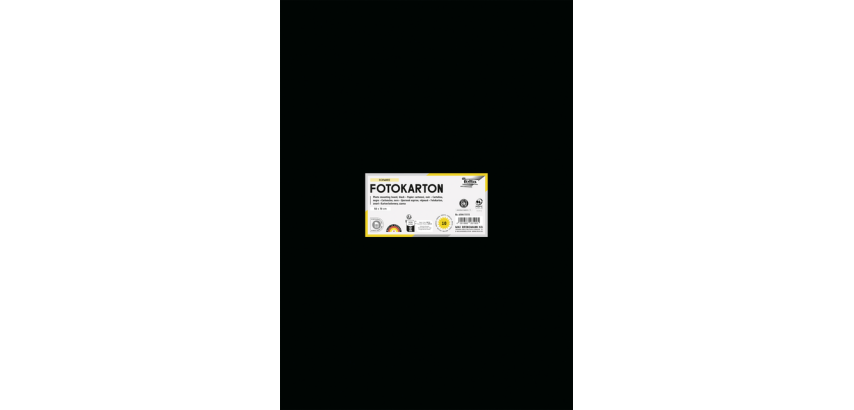 Carton photo Folia 50x70cm 300g 10 feuilles n° 90 noir