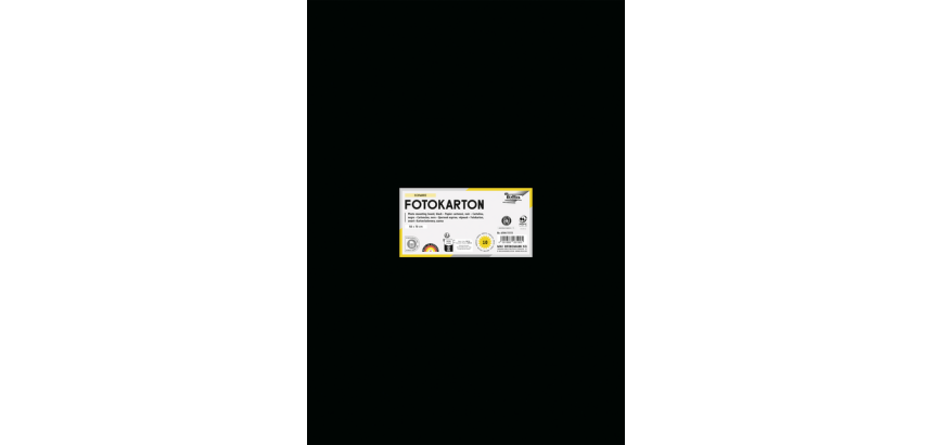 Folia photo board 50x70cm 300g 10 sheets no. 90 black