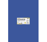 Carton photo Folia 50x70cm 300g 10 feuilles n° 35 bleu roi