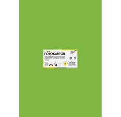 Carton photo Folia 50x70cm 300g 10 feuilles n° 55 vert moyen
