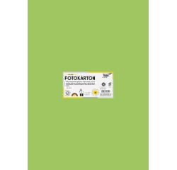 Carton photo Folia 50x70cm 300g 10 feuilles n° 51 vert clair