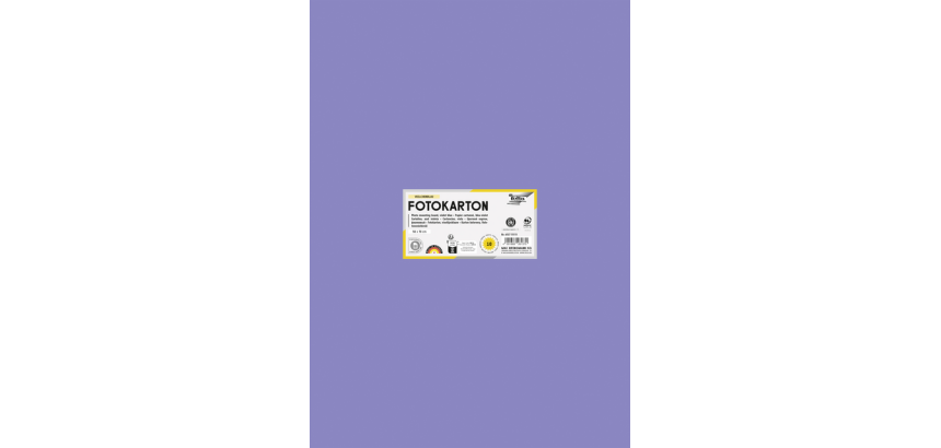 Folia photo board 50x70cm 300g 10 sheets no. 37 lavender