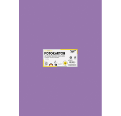 Carton photo Folia 50x70cm 300g 10 feuilles n° 28 violet