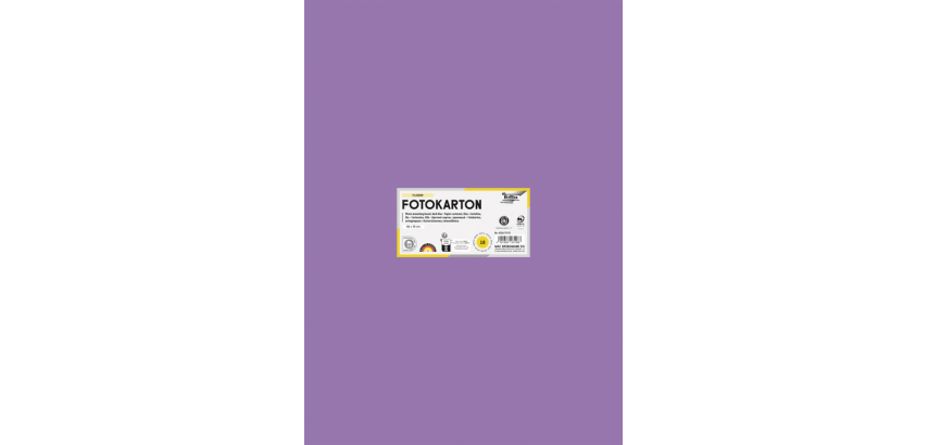 Folia photo cardboard 50x70cm 300g 10 sheets no. 28 purple