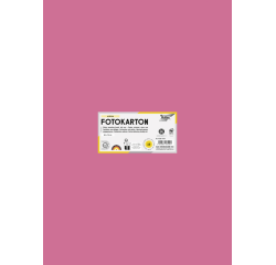 Carton photo Folia 50x70cm 300g 10 feuilles n° 29 vieux rose