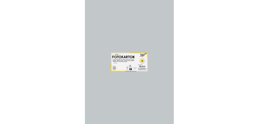 Folia photo card 50x70cm 300g 10 sheets no. 60 silver