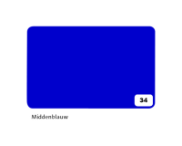 Carton photo Folia 2 faces 50x70cm 300g nr 34 bleu moyen