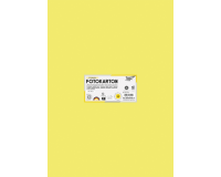 Carton photo Folia 50x70cm 300g 10 feuilles n° 12 jaune citron