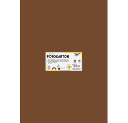 Carton photo Folia 50x70cm 300g 10 feuilles n° 85 marron