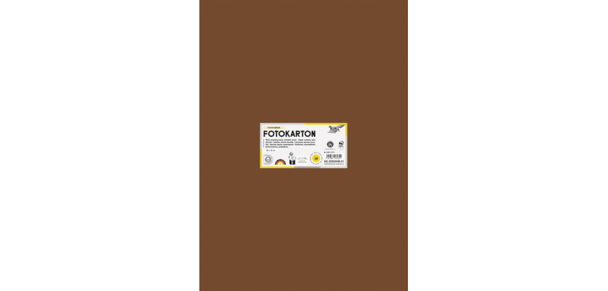 Fotokarton Folia 300gr 50x70cm 85 chocoladebruin