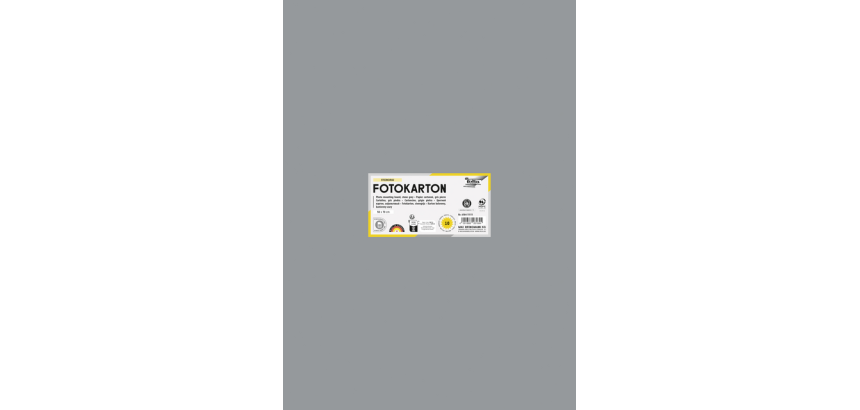 Carton photo Folia 50x70cm 300g 10 feuilles n° 84 gris