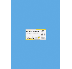 Carton photo Folia 50x70cm 300g 10 feuilles n° 33 bleu doux