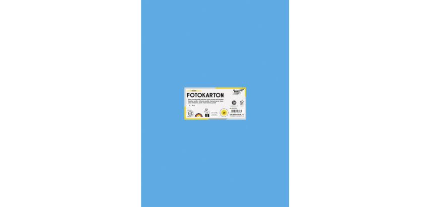 Folia Fotokarton 50x70cm 300g 10 Blatt Nr. 33 Hellblau