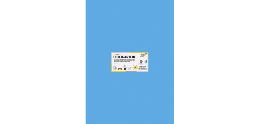 Fotokarton Folia 300gr 50x70cm 33 oceaanblauw