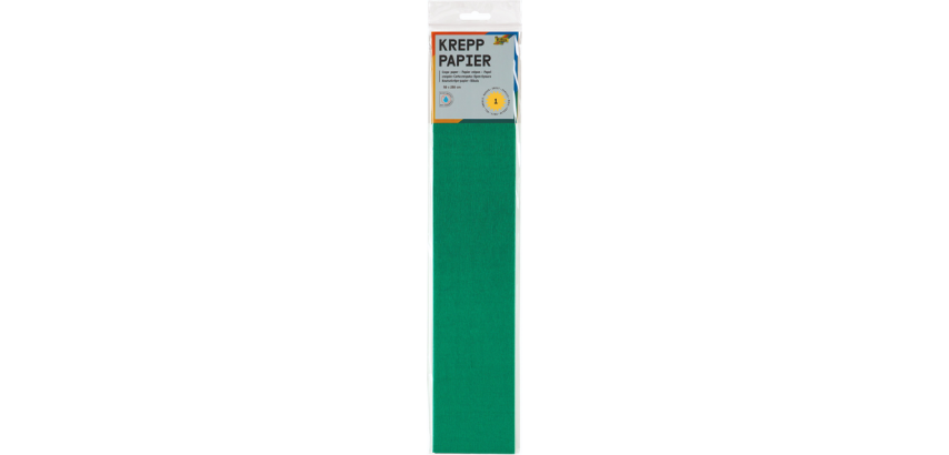 Crepe paper Folia 250x50cm 10 sheets no. 141 moss green