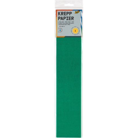 Crêpepapier Folia 250x50cm nr141 mosgroen