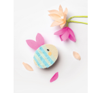 Papier crépon Folia 250x50cm 10 feuilles n° 100 blanc