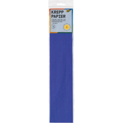 Crêpepapier Folia 250x50cm nr128 briljantblauw