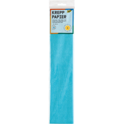 Crêpepapier Folia 250x50cm nr120 lichtblauw