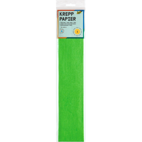 Crêpepapier Folia 250x50cm nr140 kerstgroen