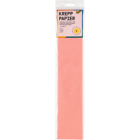 Crêpepapier Folia 250x50cm nr176 zalmroze
