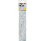 Crepe paper Folia 250x50cm 10 sheets no. 9126 silver