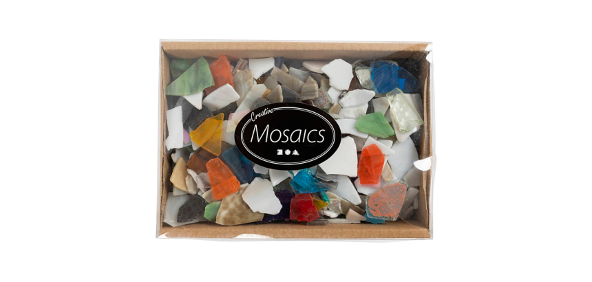 Mosaik Creotime 8-20 mm Dicke 2-3 mm sortiert