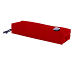 Pennenetui Oxford rechthoek rood