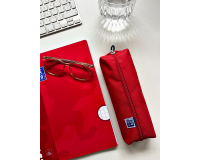 Trousse Oxford Kangoo rectangle rouge