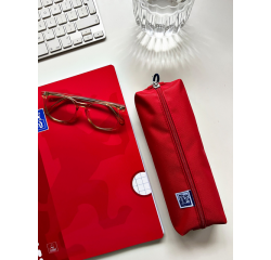 Trousse Oxford Kangoo rectangle rouge