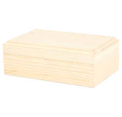 Coffret à bijoux Creotime 14x9x5cm bois