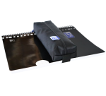 Oxford Kangoo rectangular pencil case black