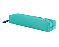 Pennenetui Oxford rechthoek turquoise