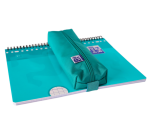 Trousse Oxford Kangoo rectangle turquoise
