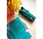 Trousse Oxford Kangoo rectangle turquoise