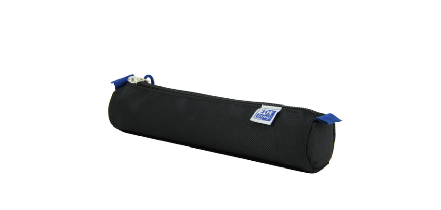 Pennenetui Oxford rond zwart