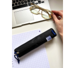 Pennenetui Oxford rond zwart