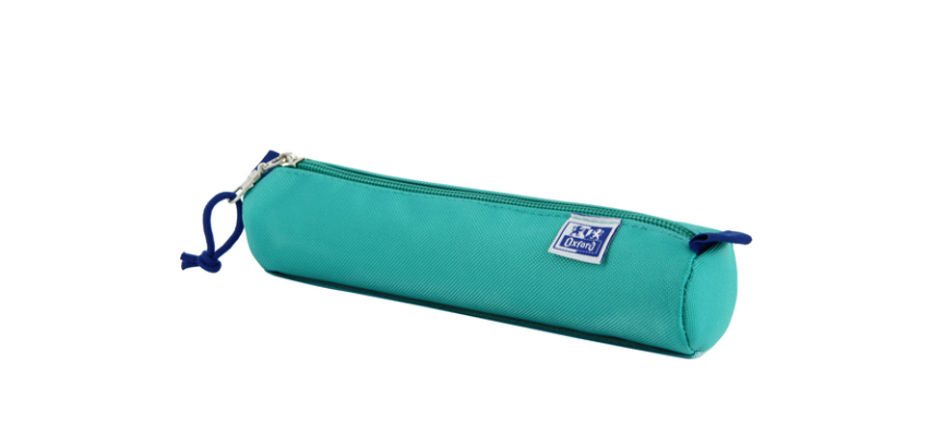 Trousse Oxford Kangoo ronde turquoise
