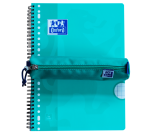 Oxford Kangoo runde Federmappe türkis